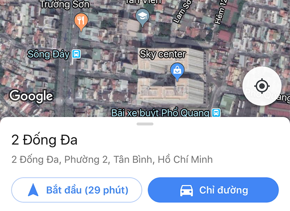 Nhấn chọn vào khu vực màu trắng phía dưới để xem thông tin chi tiết.