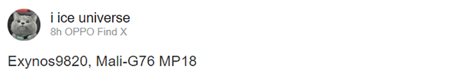 Thông tin Exynos 9820 Thông tin Exynos 9820