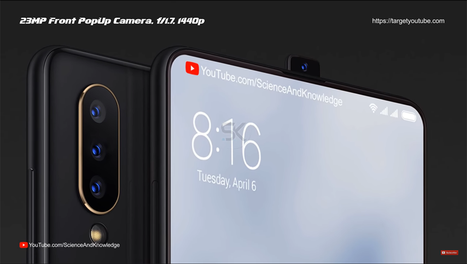 Concept Xiaomi Mi Mix 3 (ảnh 9)