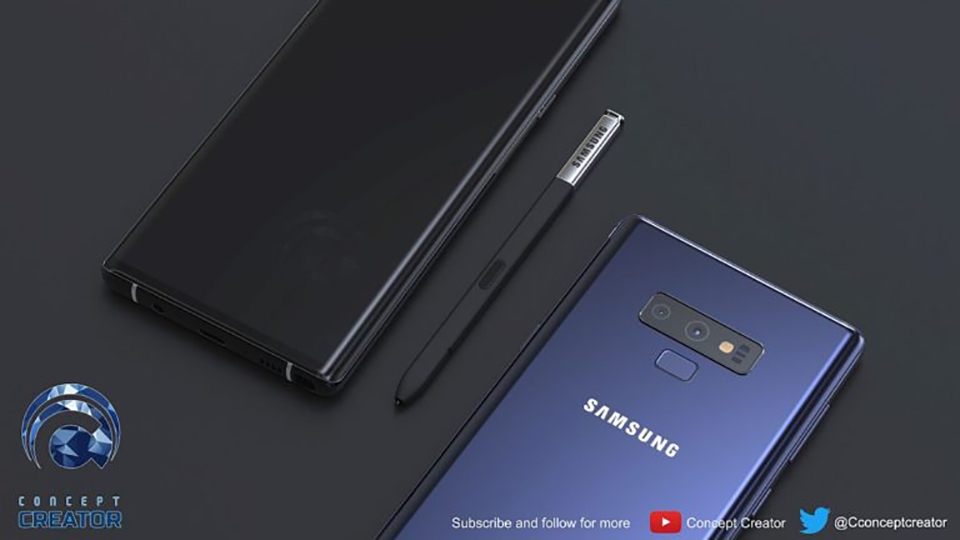 Concept Galaxy Note 9 (ảnh 2) Concept Galaxy Note 9 (ảnh 2)