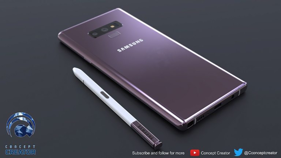 Concept Galaxy Note 9 (ảnh 4) Concept Galaxy Note 9 (ảnh 4)