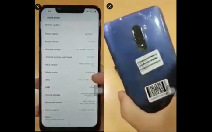 Xiaomi Pocophone với màn hình tai thỏ, camera kép xuất hiện trên tay người dùng Xiaomi Pocophone với màn hình tai thỏ, camera kép xuất hiện trên tay người dùng