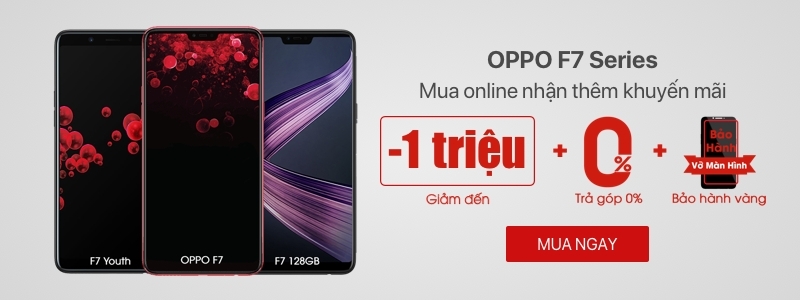 OPPO F7|F7 128GB giảm bung nóc đến 1 triệu đồng tại FPT Shop