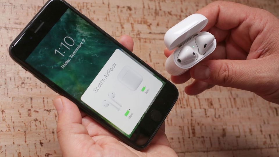 Không thể dừng chơi nhạc khi kết nối với tai nghe AirPods.