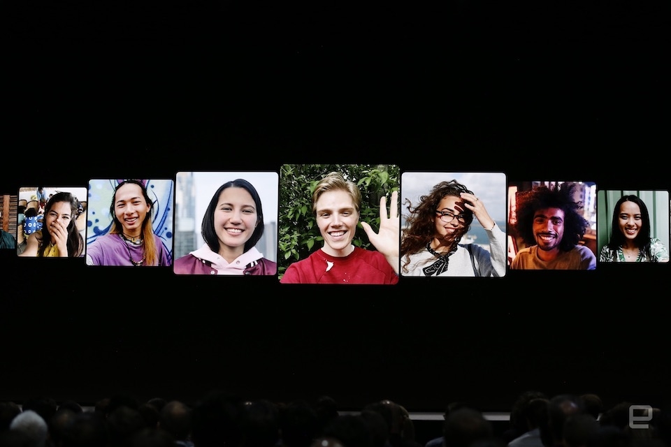 Bổ sung tính năng gọi FaceTime theo nhóm.