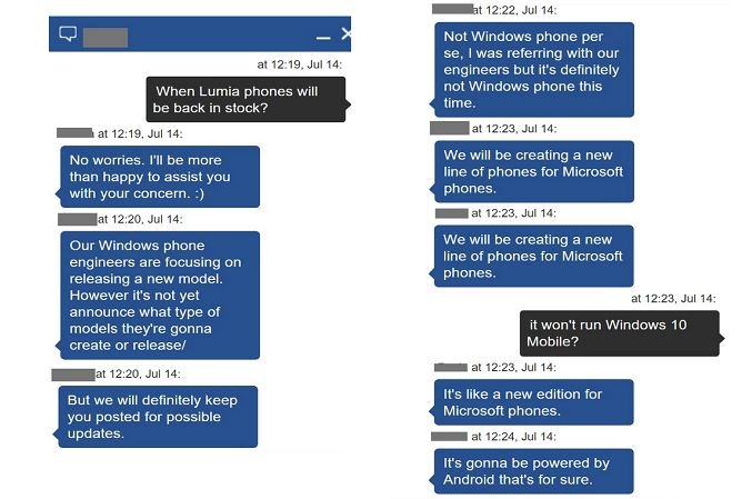 Không chịu thua kém các đối thủ, Microsoft chuẩn bị trình làng smartphone Android 1