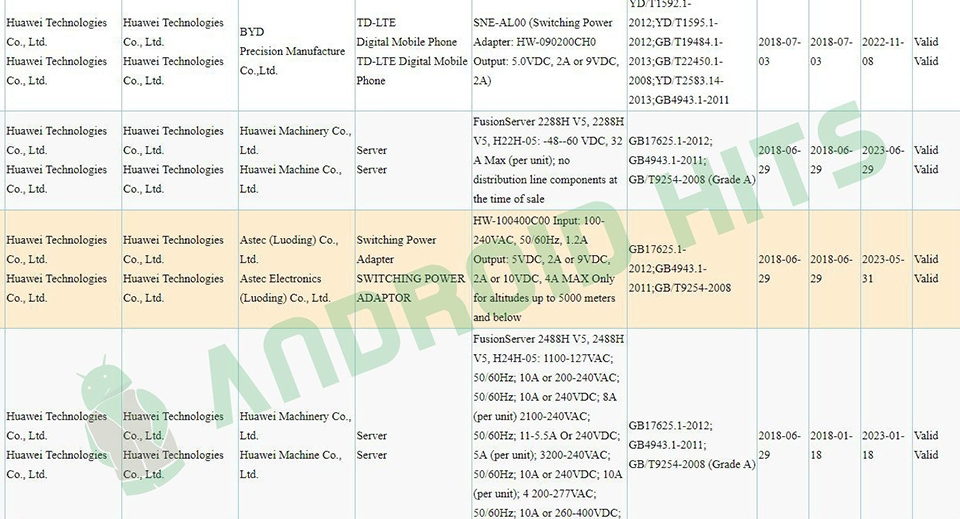 Huawei Mate 20 Pro đạt chứng nhận 3C (ảnh 2)