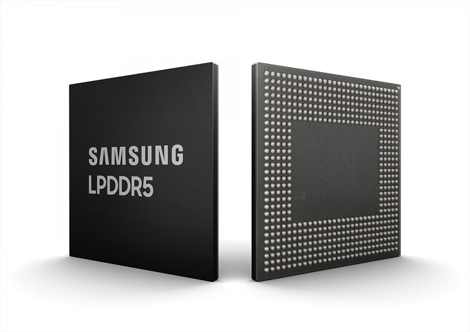 Samsung công bố DRAM 8GB LPDDR5 đầu tiên