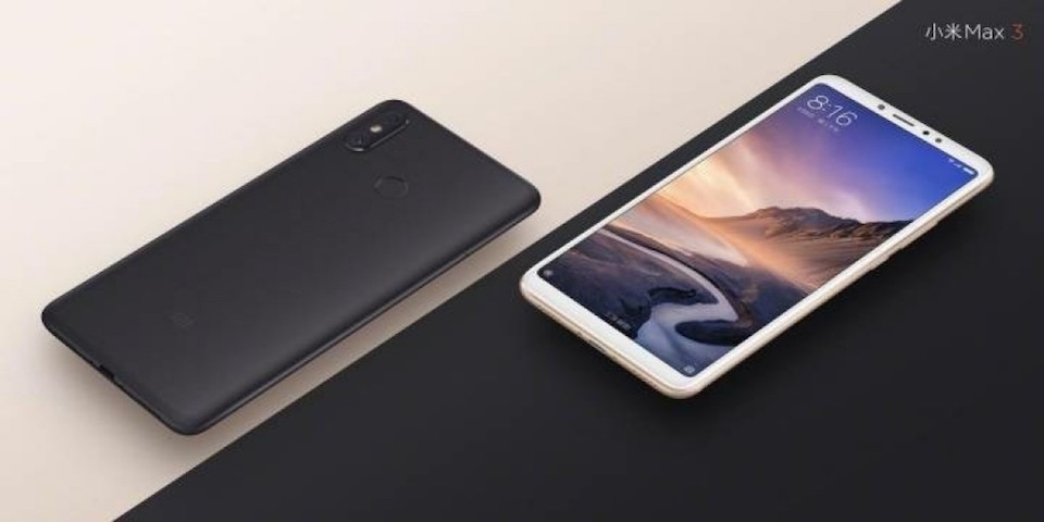 Xiaomi Mi Max 3 có thiết kế màn hình lớn cùng camera kép ở mặt lưng.