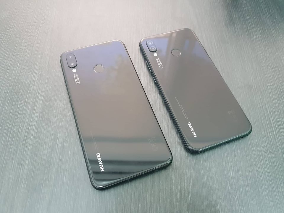 Đọ kích thước của Huawei Nova 3e và Nova 3i