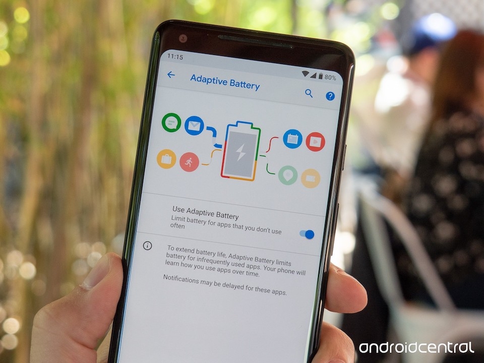 Mọi điều bạn cần biết về hệ điều hành Android P sắp ra mắt Tối ưu thời lượng pin.