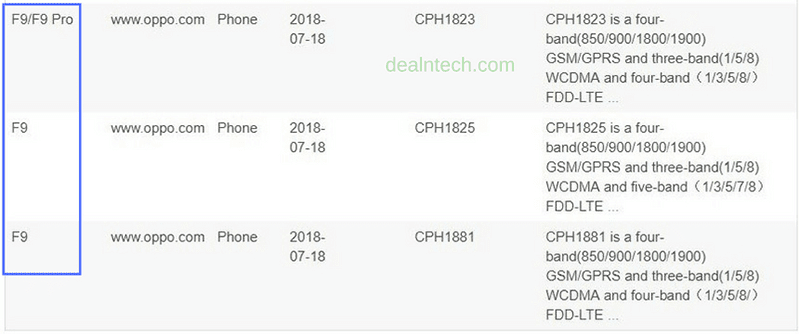 OPPO F9 OPPO F9