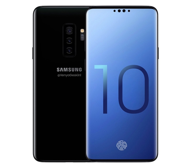 Ben Geskin đăng tải hình ảnh render về Galaxy S10