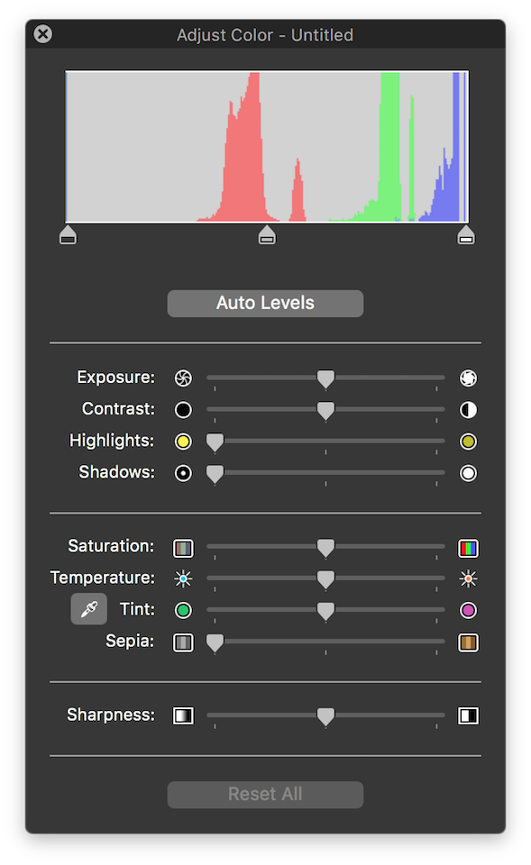 Cách thay đổi màu sắc của thư mục trên hệ điều hành macOS Lúc này, bạn hãy kéo chọn các thanh để thay đổi màu sắc thư mục.