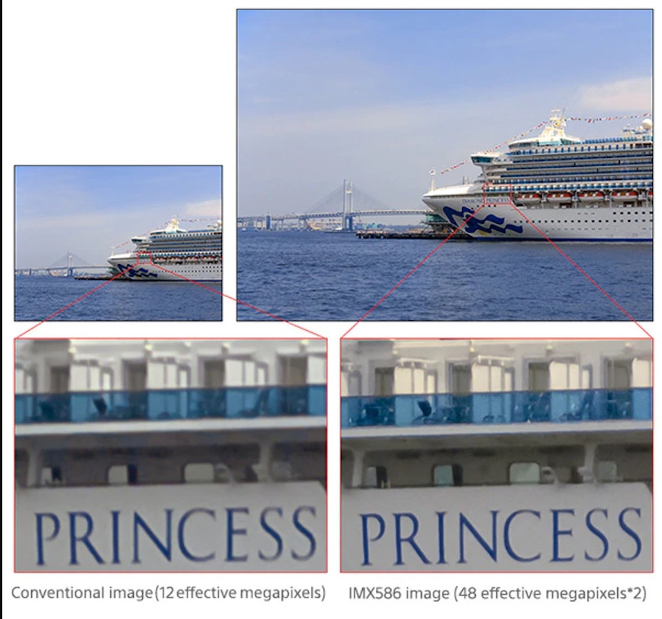 Độ phân giải "khủng" của cảm biến ảnh sẽ giúp smartphone dễ dàng tạo ra những bức hình chi tiết và sắc nét hơn.