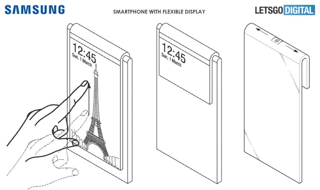 Samsung đang phát triển một smartphone màn hình uốn dẻo rất đặc biệt