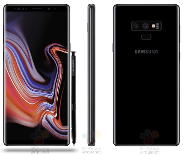 Galaxy Note 9 màu đen Galaxy Note 9 màu đen