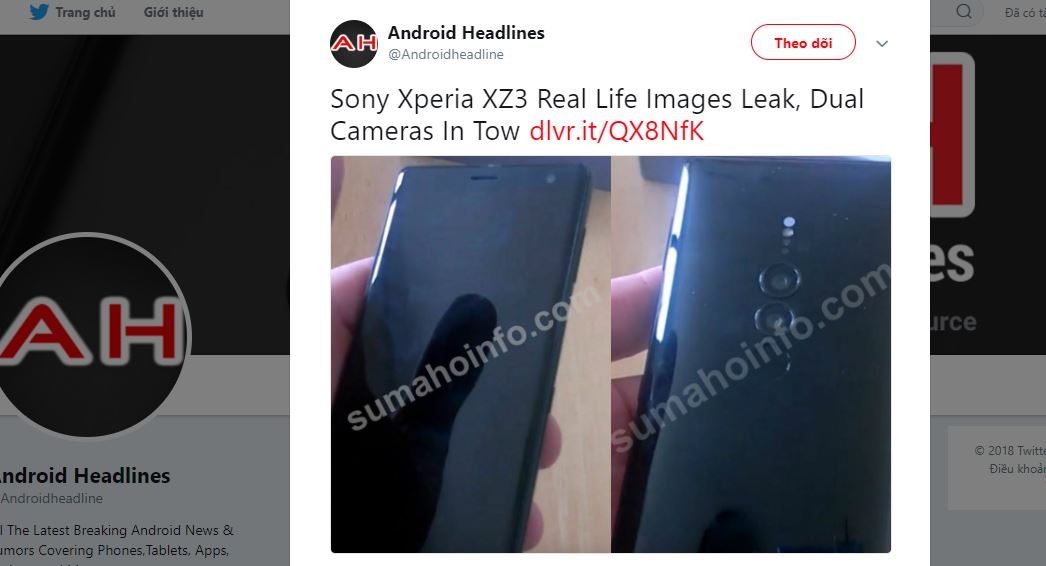 Những gì cần biết về siêu phẩm Xperia XZ3