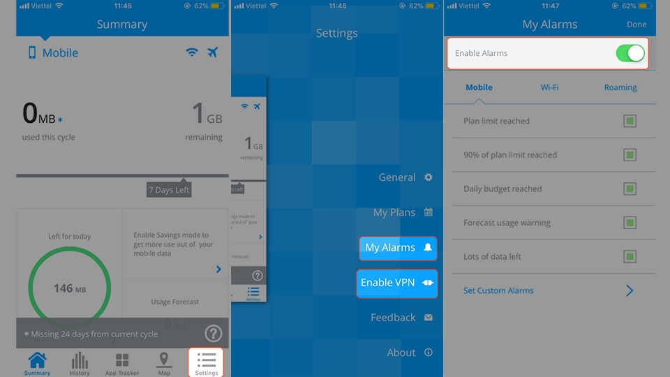 [Thủ thuật] Theo dõi dung lượng DATA đã sử dụng trên iPhone (Ảnh 4)