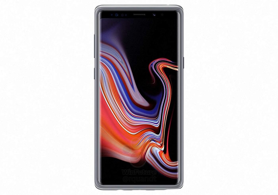 Galaxy Note 9 xuất hiện cùng ốp lưng bảo vệ (ảnh 3) Galaxy Note 9 xuất hiện cùng ốp lưng bảo vệ (ảnh 3)
