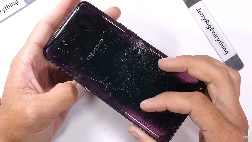 Thử độ bền OPPO Find X