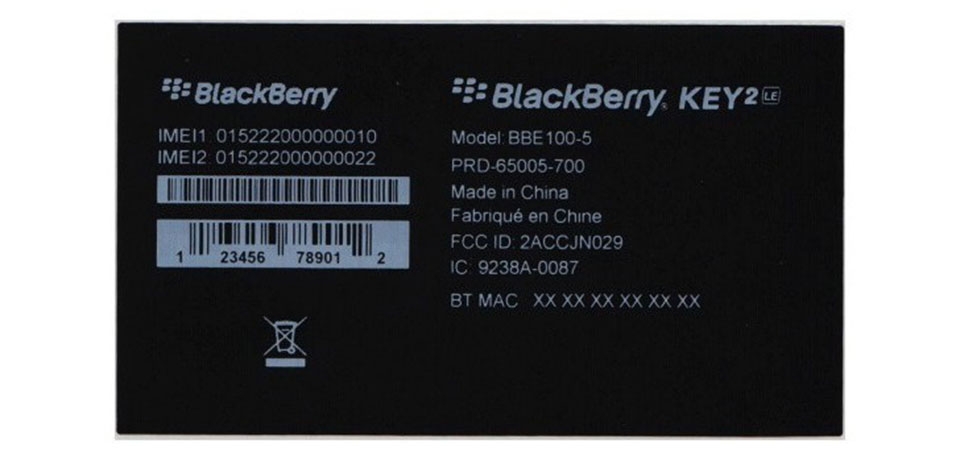 BlackBerry KEY2 LE là tên của điện thoại BB sắp tới