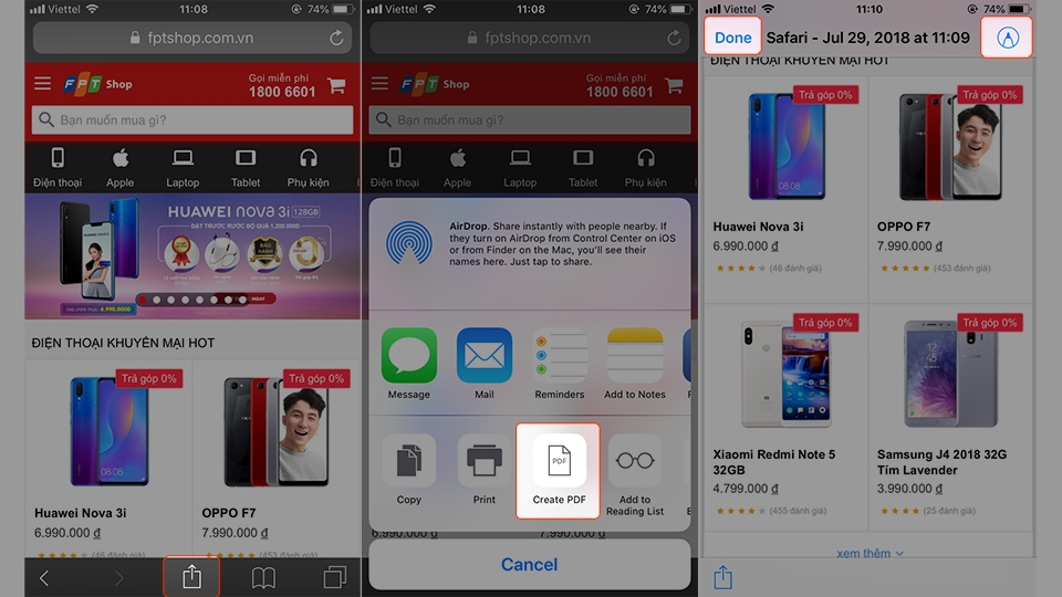 [Thủ thuật] Lưu cả trang web về iPhone bằng định dạng PDF (Ảnh 3)