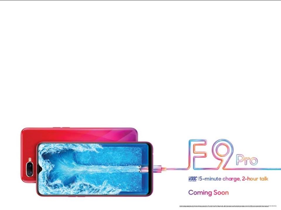OPPO F9 Pro sẽ hỗ trợ sạc nhanh VOOC (ảnh 1)