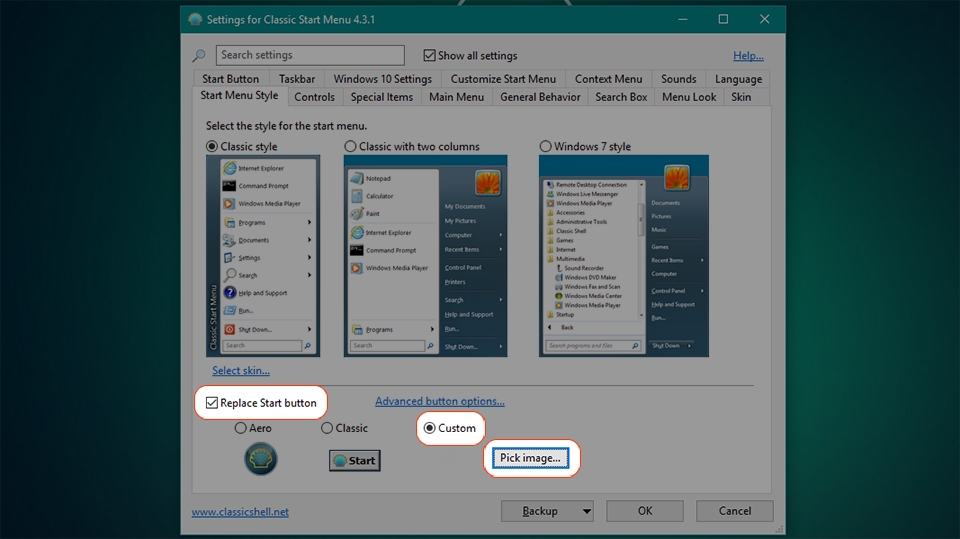 [Thủ thuật] Thay đổi biểu tượng nút Start tùy ý trên Windows 10 (Ảnh 3)