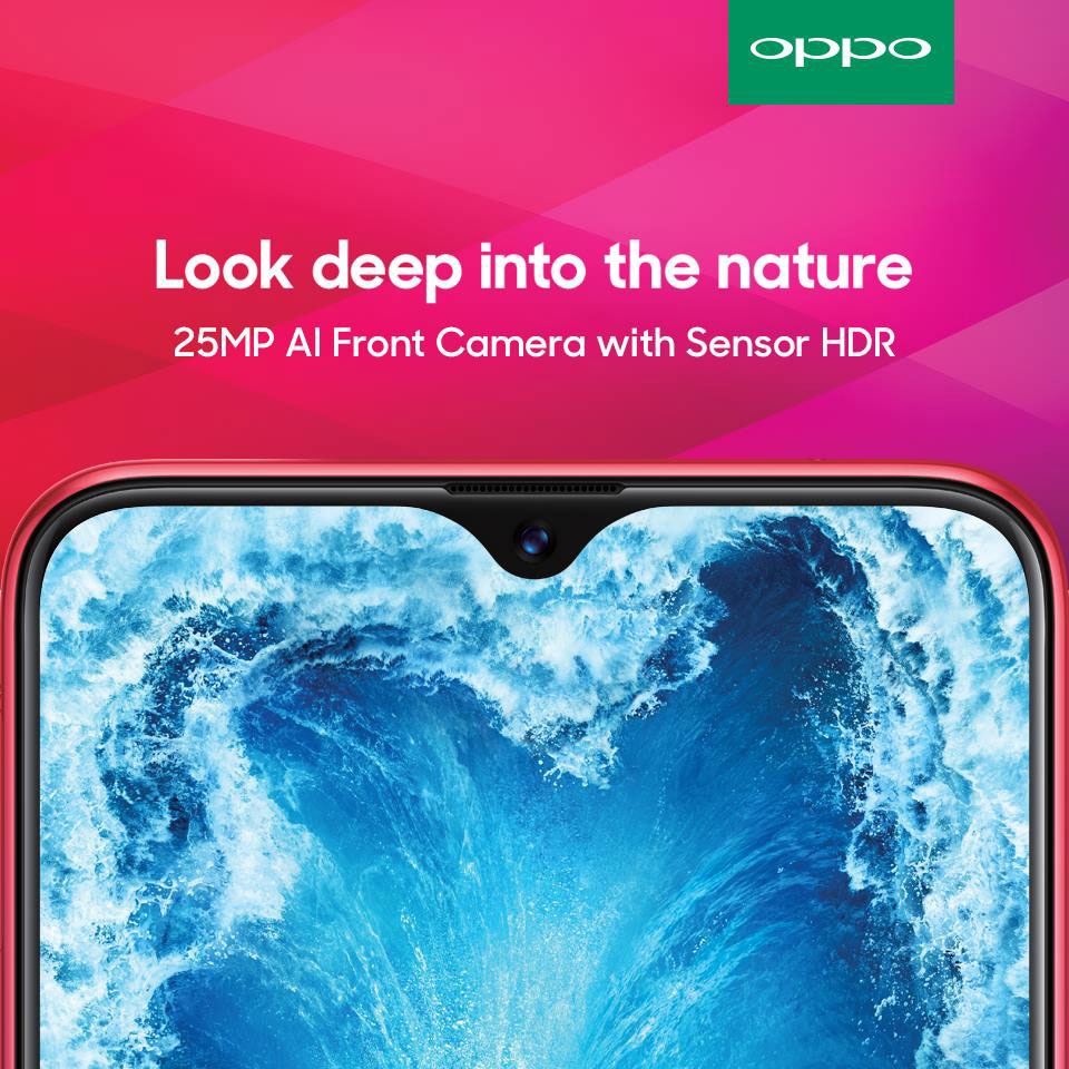 OPPO F9 sẽ có camera selfie 25MP, hỗ trợ công nghệ AI OPPO F9 sẽ có camera selfie 25MP, hỗ trợ công nghệ AI
