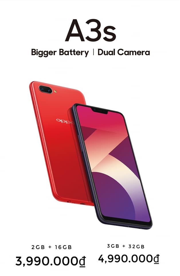 Giá OPPO A3s Giá OPPO A3s