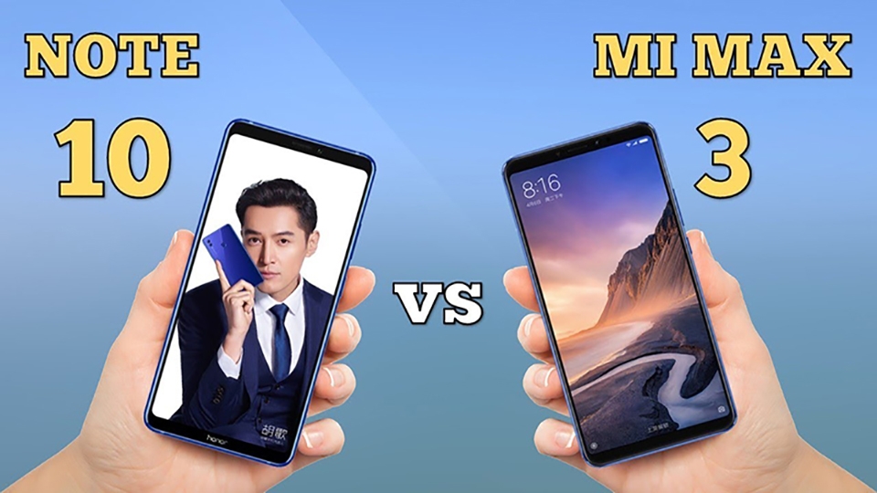 So sánh Xiaomi Mi Max 3 và Honor Note 10 (ảnh 1)