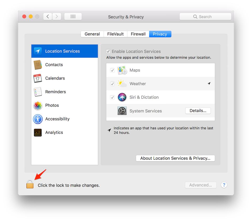 Cách xem và ngừng cấp quyền truy cập thông tin trên máy tính Mac Bạn đã có thể xem những thông tin mà máy tính Mac đang có quyền truy cập.