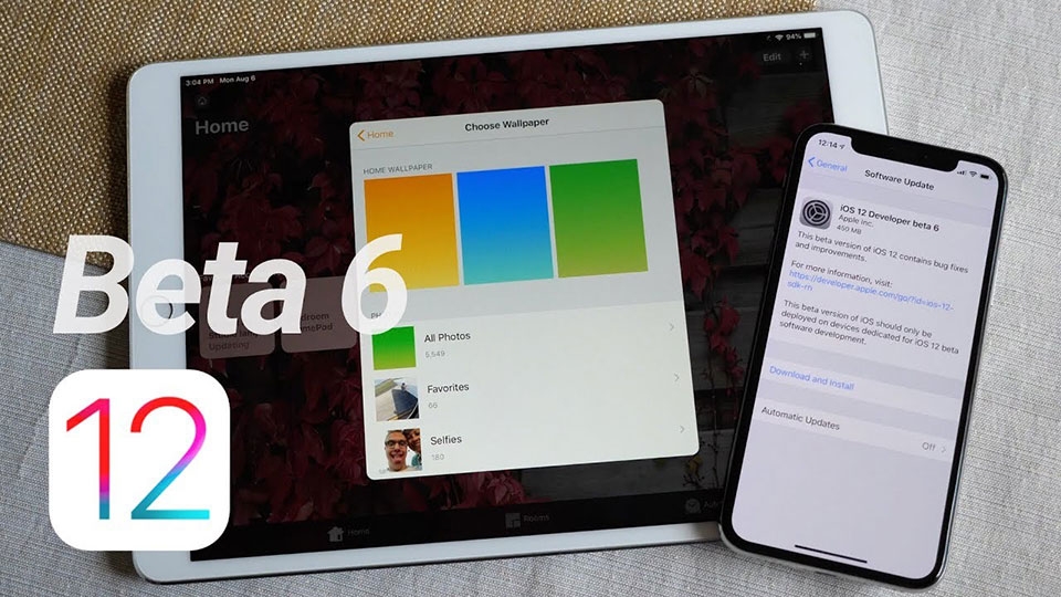 iOS 12 beta 6