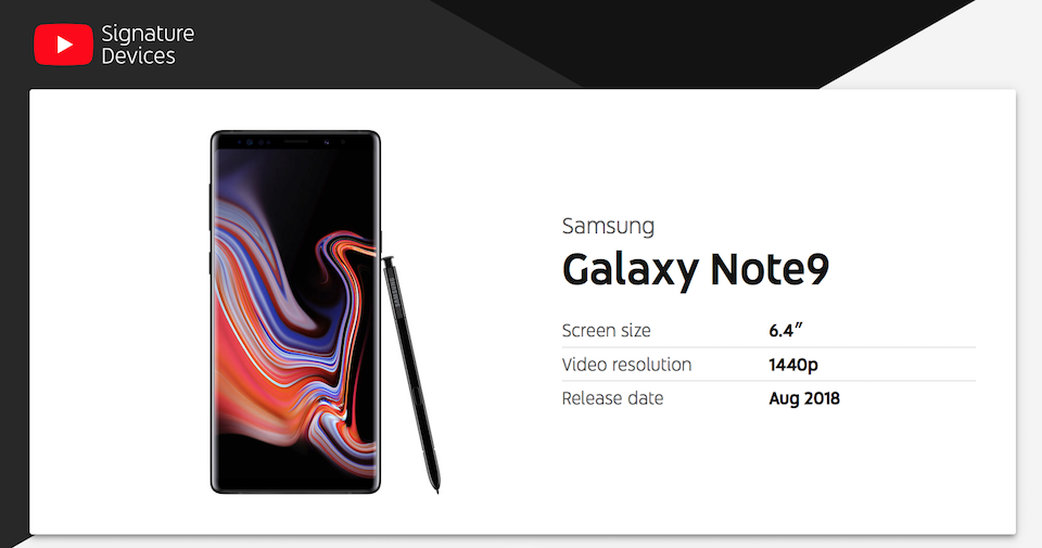 Galaxy Note 9 là chiếc smartphone tốt nhất theo YouTube Galaxy Note 9 là chiếc smartphone tốt nhất theo đánh giá của YouTube.