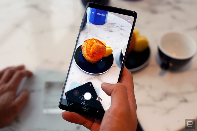 Điểm nhanh những thay đổi trên camera của Galaxy Note 9