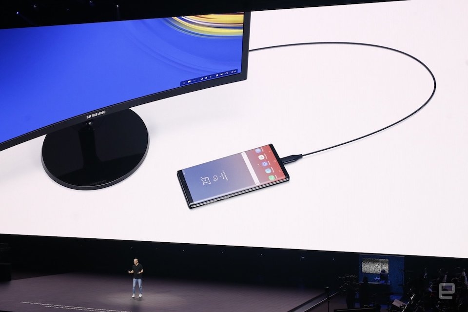 Samsung giới thiệu DeX mới trên Galaxy Note 9.
