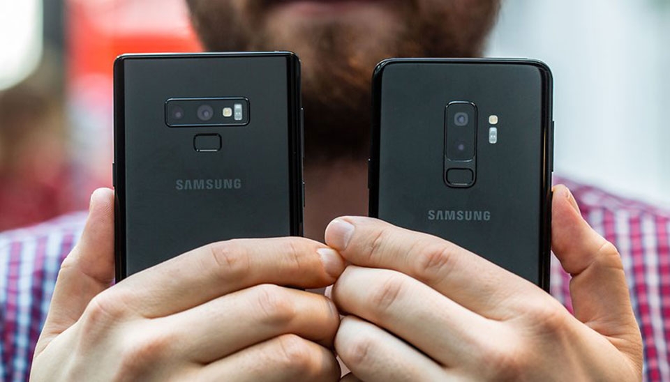 Galaxy Note 9 vs Galaxy S9+