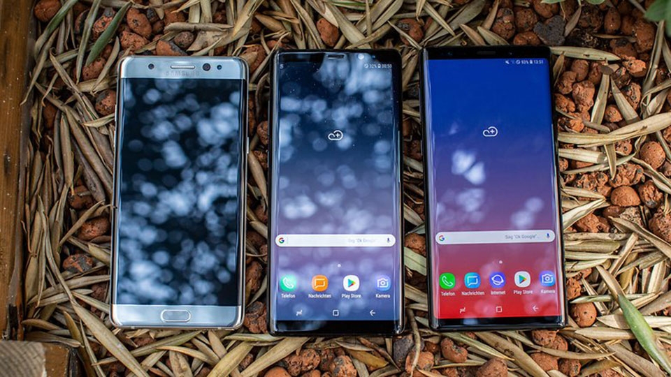 Galaxy Note 9 vs Galaxy S9+