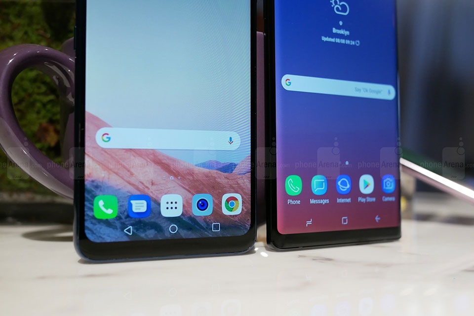 So sánh Samsung Galaxy Note 9 vs LG G7 ThinQ