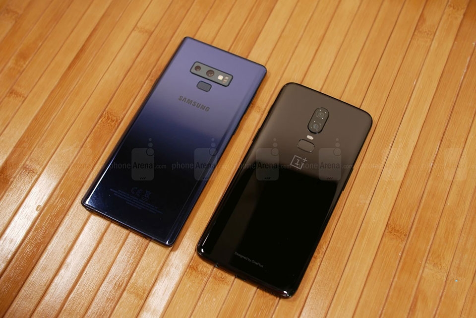 Samsung Galaxy Note 9 vs OnePlus 6 Samsung Galaxy Note 9 vs OnePlus 6