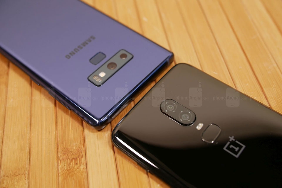 Samsung Galaxy Note 9 vs OnePlus 6 Samsung Galaxy Note 9 vs OnePlus 6
