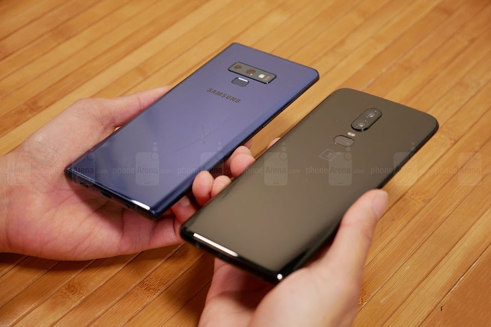Samsung Galaxy Note 9 vs OnePlus 6 Samsung Galaxy Note 9 vs OnePlus 6