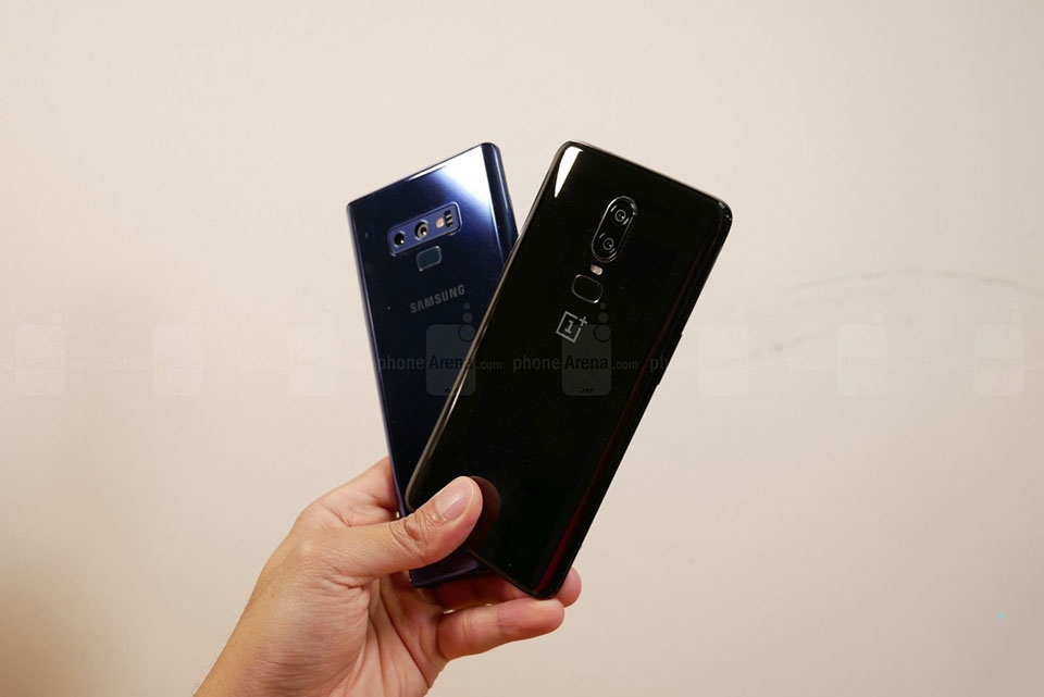 Samsung Galaxy Note 9 vs OnePlus 6 Samsung Galaxy Note 9 vs OnePlus 6