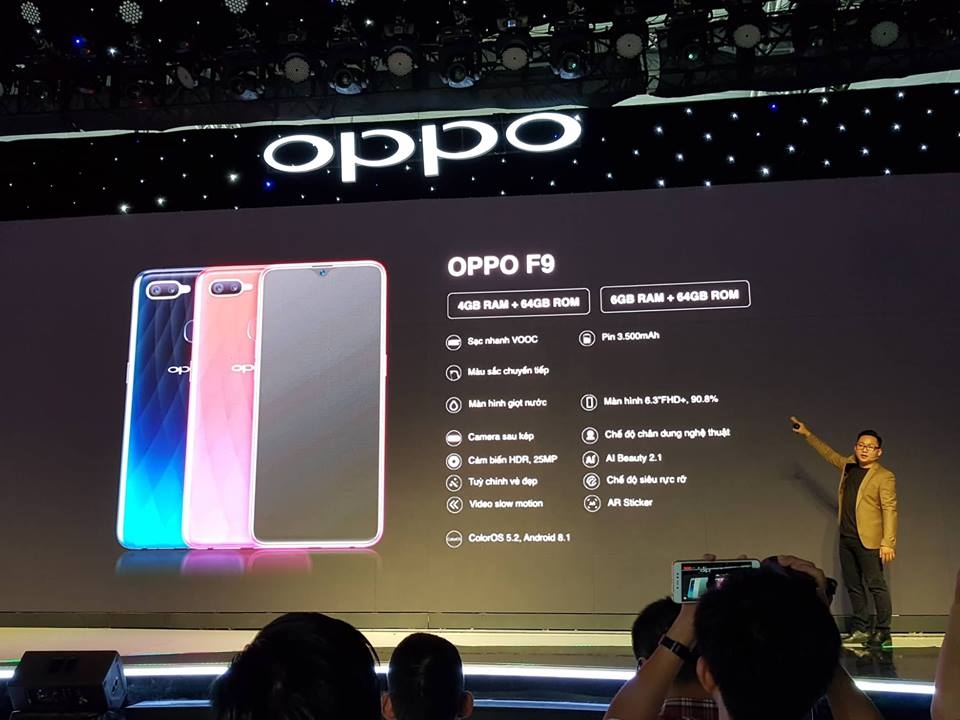 OPPO F9 chính thức ra mắt (ảnh 6)