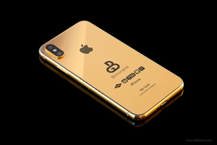 Phiên bản iPhone X mạ vàng giá gần 130,000 USD (ảnh 2) Phiên bản iPhone X mạ vàng giá gần 130,000 USD (ảnh 2)