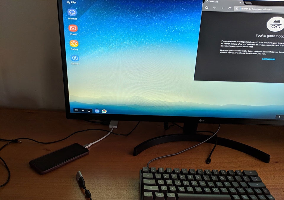 Samsung DeX bản năm 2018