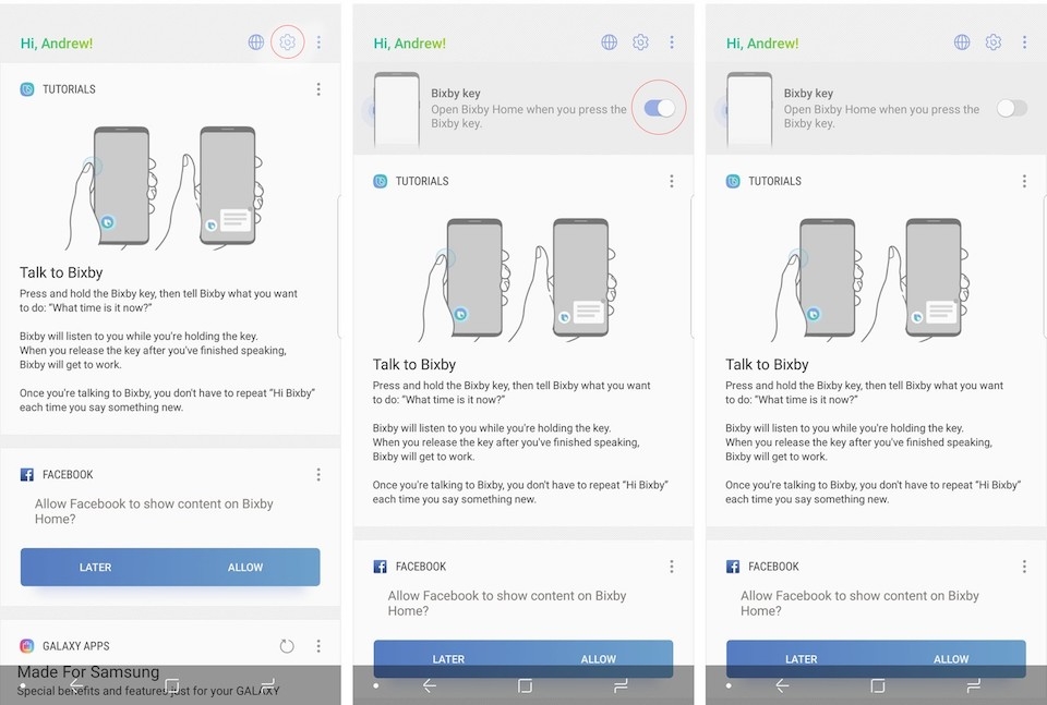 Cách vô hiệu hóa phím bấm trợ lý ảo Bixby trên smartphone Samsung Vô hiệu hóa phím Bixby.