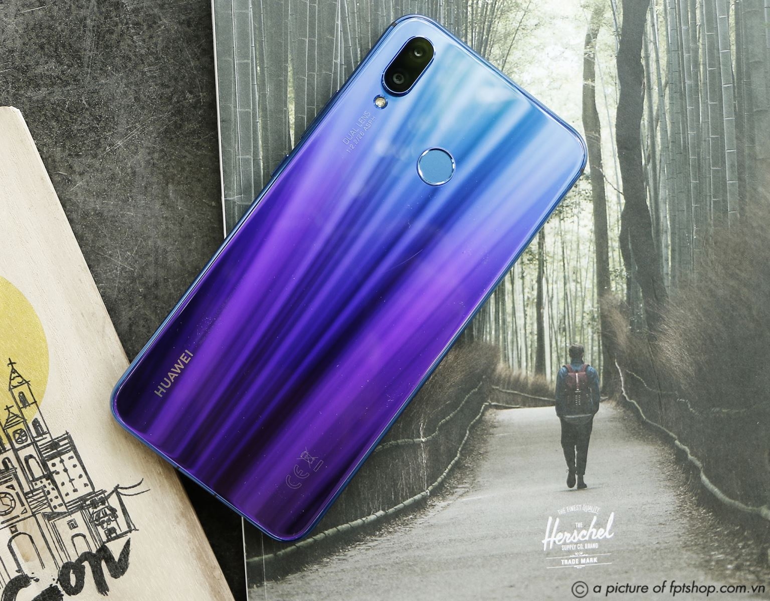 Nhận ngay tai nghe bluetooth AM61 khi mua online Huawei Nova 3i tại FPT Shop