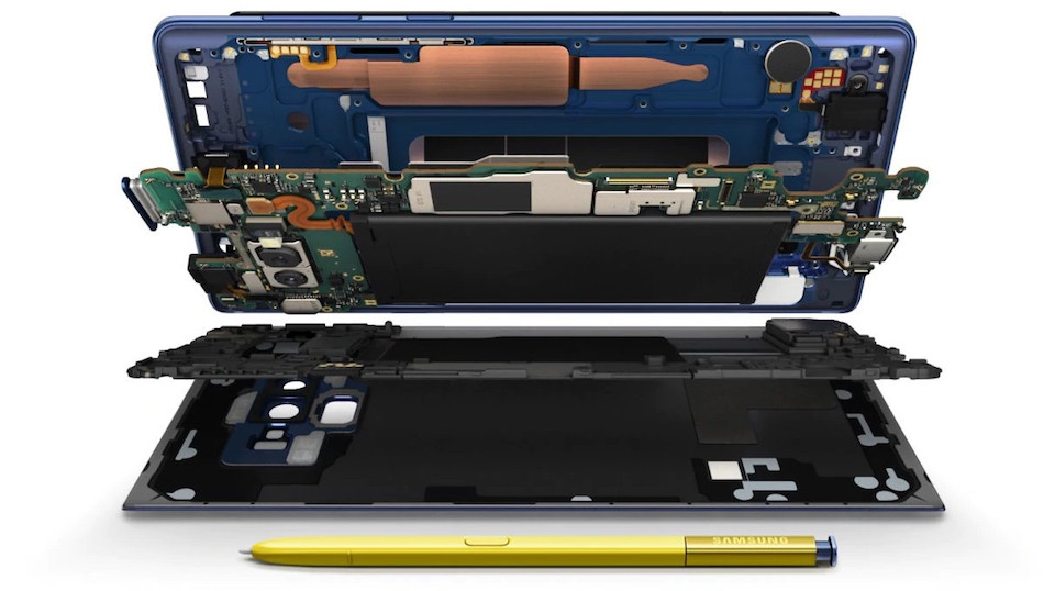 Những tính năng nổi bật trên Galaxy Note 9 bạn cần biết Bộ nhớ trong có dung lượng "khủng".